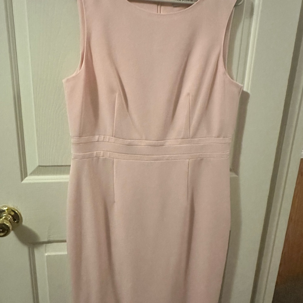 Kasper Light Pink Midi Dress